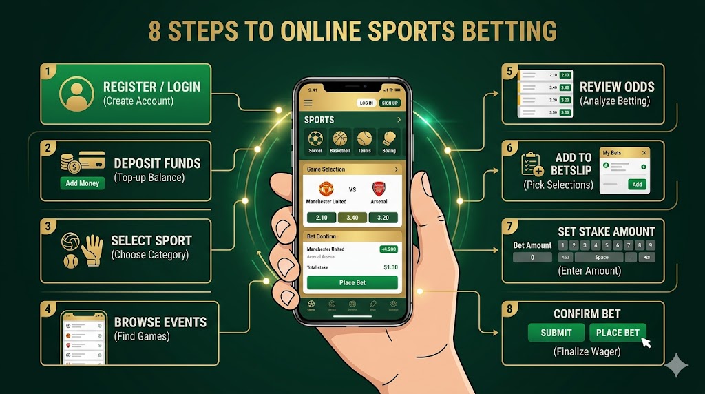 How to bet on sports step by step guide
